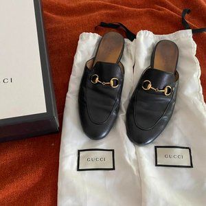 Women’s Gucci Princeton Classic Loafers - Black